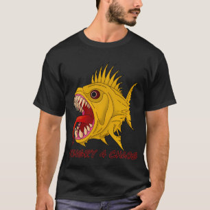T-shirt Poisson En colère - Affamé 4 Chaos