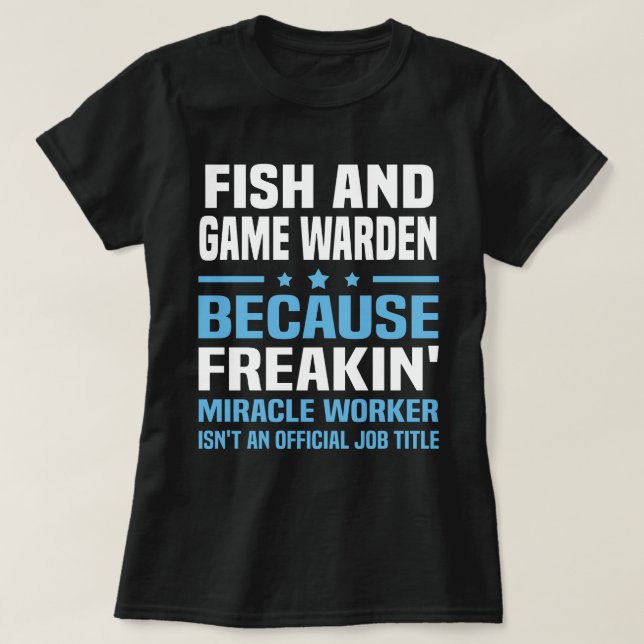 T-shirt Poisson Et Jeu De Garde (Design devant)