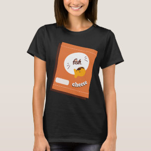 T-shirt Poisson Fromage - une collation Goldfish