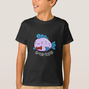 T-shirt Poisson Funny à la chaudière à poisson foncé BG