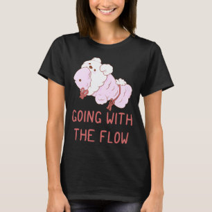 T-shirt poisson idiot qui suit le courant