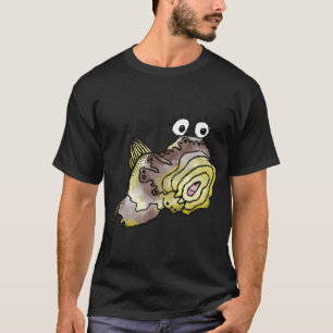 T-shirt Poisson Jaune Fantaisiste
