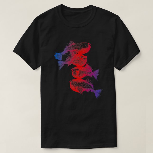 T-shirt Poisson malheureux (Design devant)