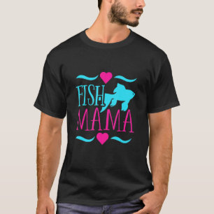 T-shirt Poisson Maman Aquarium Aquariophilie