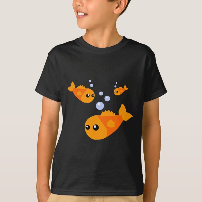 T-shirt poisson mignon (Devant)