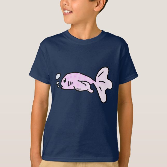 T-shirt poisson mignon (Devant)