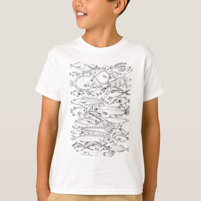 T-shirt poisson NZ (Devant)