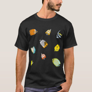 T-shirt Poisson papillon