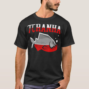 T-shirt Poisson Piranha Whisperer Poisson Aquarist Pêche 1