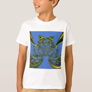 T-shirt Poisson plume