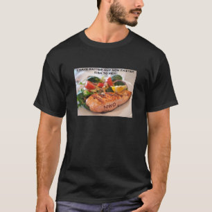 T-shirt poisson plus rapide (foncé)