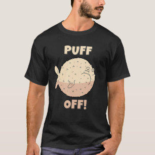 T-shirt Poisson Puffer I Puff Off I Poisson Mer Créateur D
