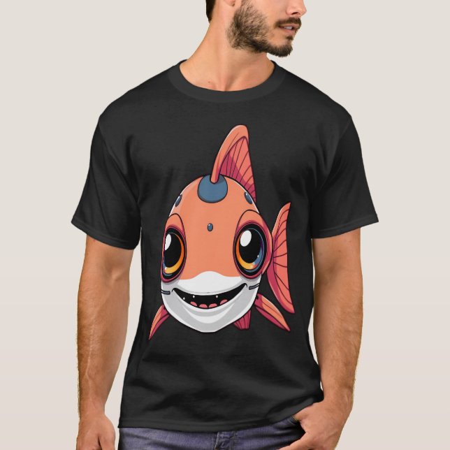 T-shirt Poisson Robot (Devant)