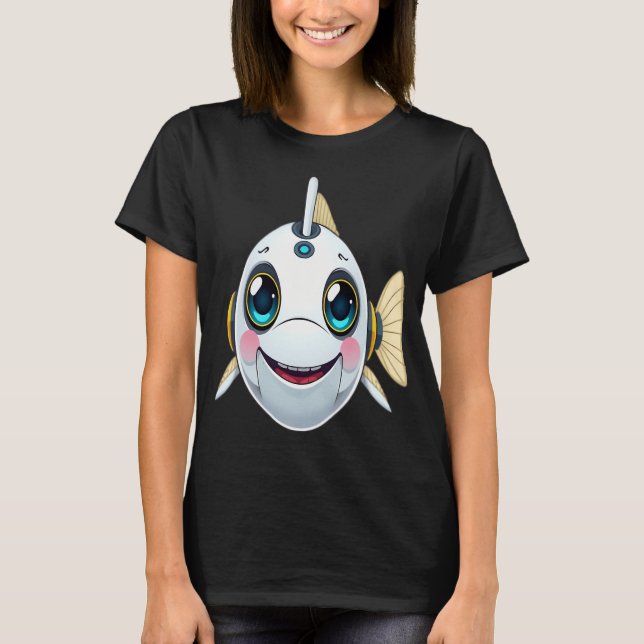 T-shirt Poisson Robot (Devant)