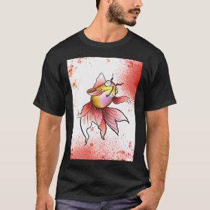 T-shirt Poisson rouge