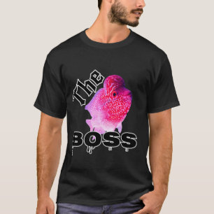 T-shirt Poisson rouge aux yeux globuleux