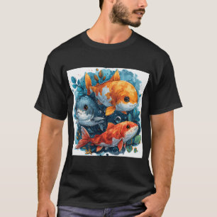 T-shirt Poisson Sérénité en mouvement #2