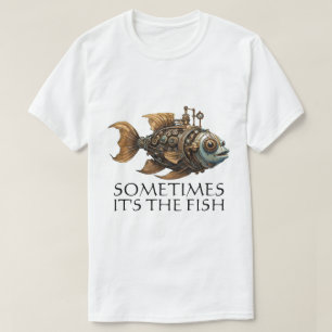 T-Shirt Poisson Steampunk !