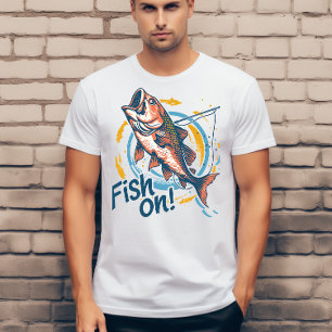 T-shirt Poisson sur