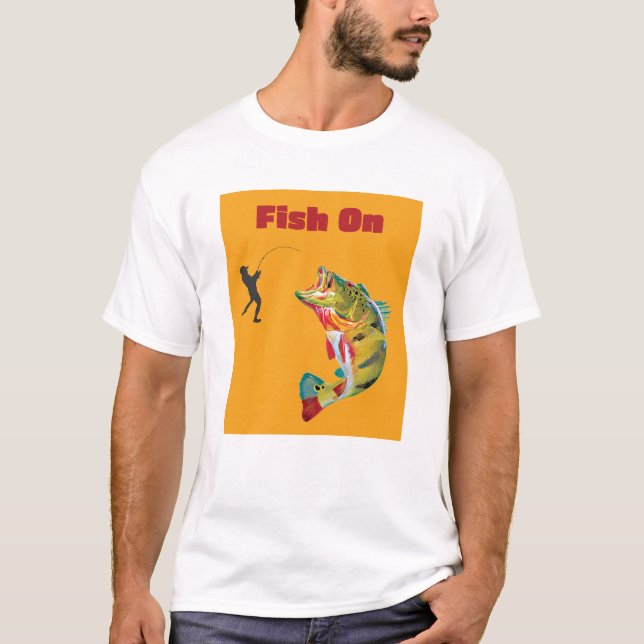 T-shirt Poisson sur (Devant)