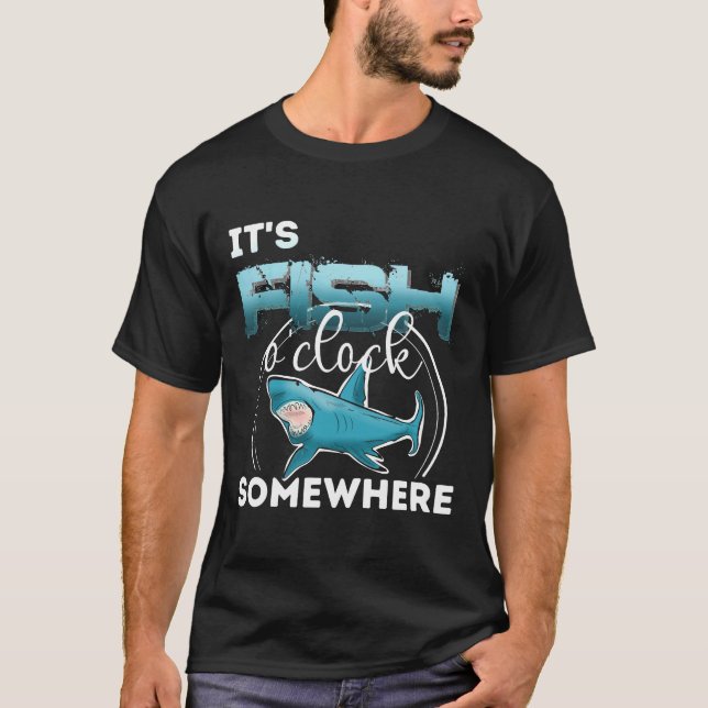 T-shirt Poisson Un Peu (Devant)