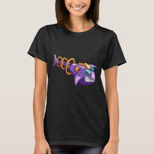 T-shirt Poisson-vaisseau spatial