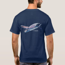 T-shirt poisson volant