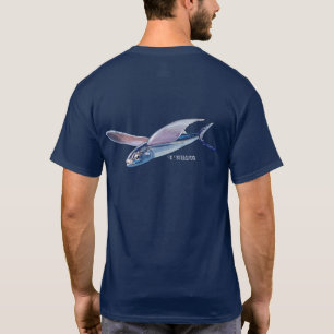 T-shirt poisson volant