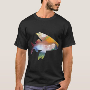 T-shirt poisson volant