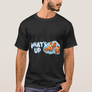 T-shirt Poissons clowns avec salutations WHAT`S UP (petit