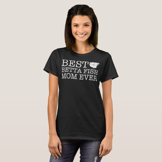 T-shirt Poissons de Betta (Devant entier)
