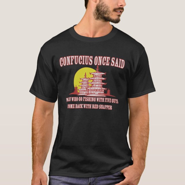 T-SHIRT POISSONS DE CONFUCIUS (Devant)