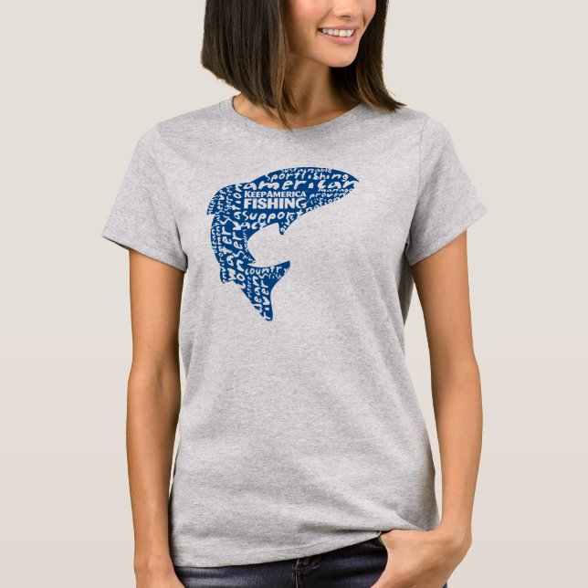 T-shirt Poissons de conservation (Devant)