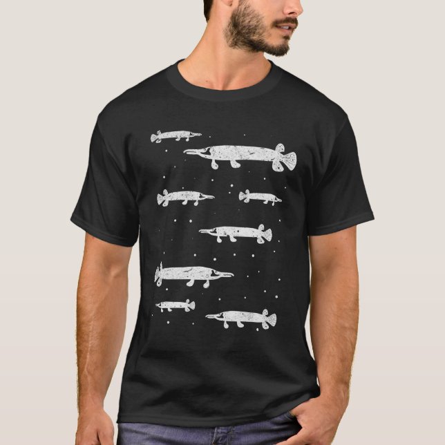 T-shirt Poissons De Gar Poissons De Gar Pêche De Gar Pêche (Devant)