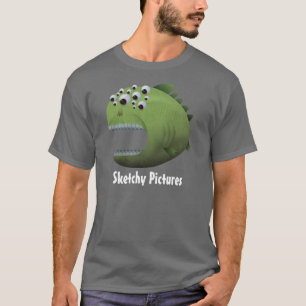 T-shirt Poissons de mutant