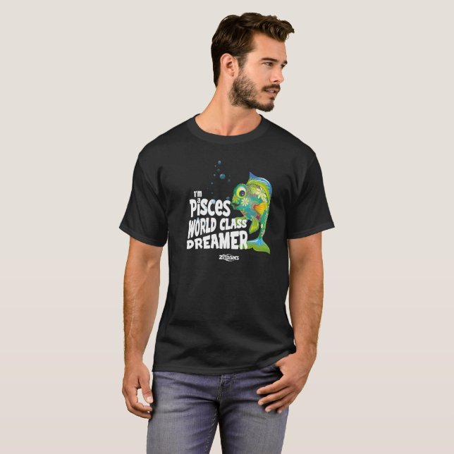 T-shirt Poissons - Dreamer de classe mondiale (Devant entier)