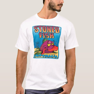 T-shirt Poissons lapidés