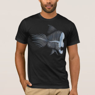 T-shirt Poissons squelettique "UnderFin "