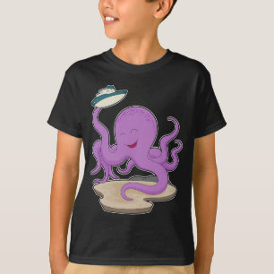 T-shirt Poitrine au trésor de pieuvre