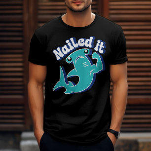 T-shirt Poitrine De Requin Flextant Nuit Il