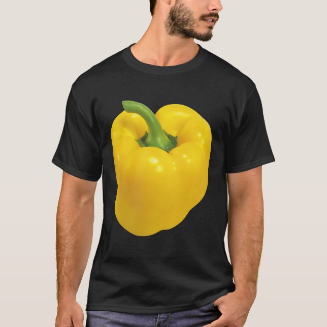 T-SHIRT POIVRE DE BELL (JAUNE) (Devant)