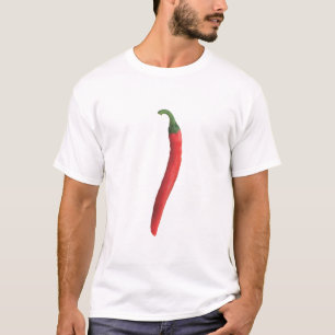 T-shirt Poivre du Chili rouge