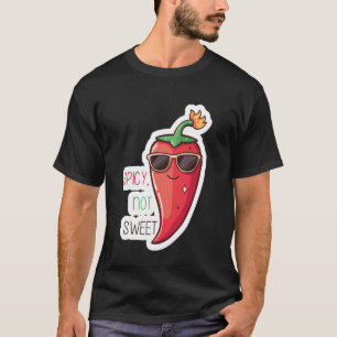 T-shirt Poivre rouge Épicé Pas Doux Sticker esthétique Neu