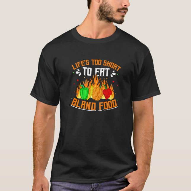 T-shirt poivron rouge Design pour un chili Habanero (Devant)