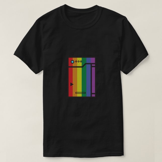 T-shirt Pokédex Pride — Gay .png (Design devant)