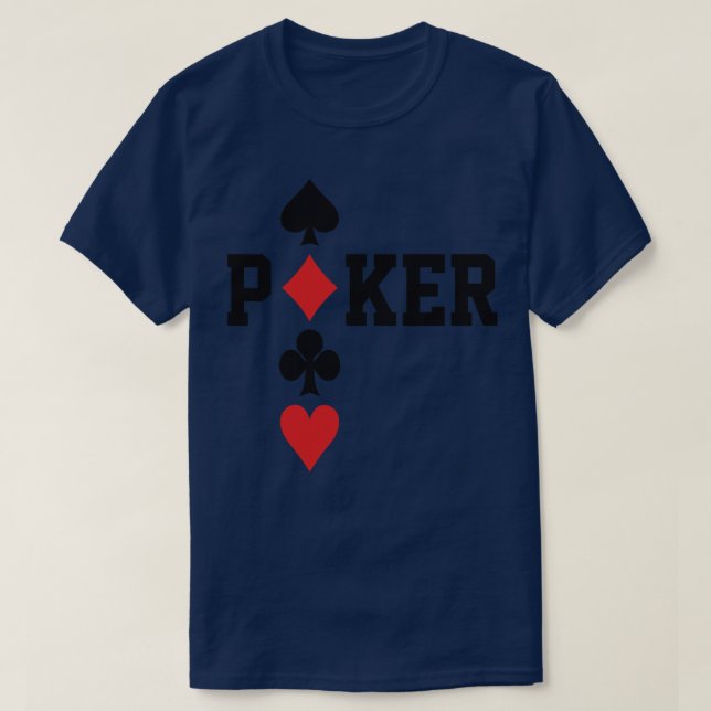 T-shirt Poker (Design devant)