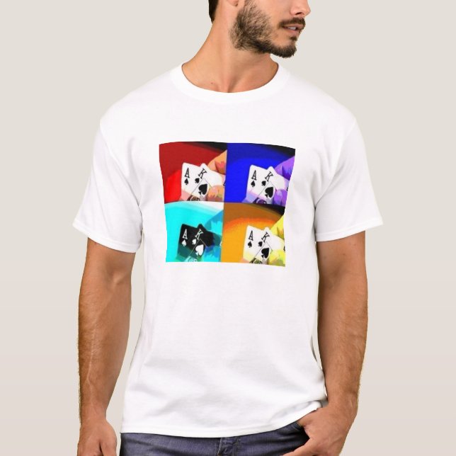 T-shirt poker (Devant)