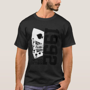 T-shirt Poker 1992