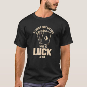 T-shirt Poker Casino Poker Joueur Roulette Jouer