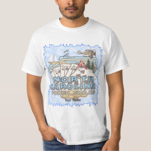 T-shirt Poker de Caroline du Nord